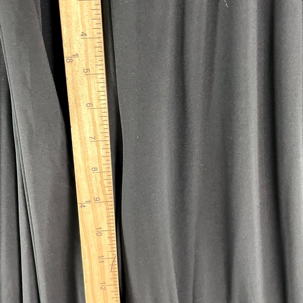 MSK Jumpsuit Womens Small Stretch Embellished Cuff Wide Leg Minimalist Office - Picture 10 of 14
